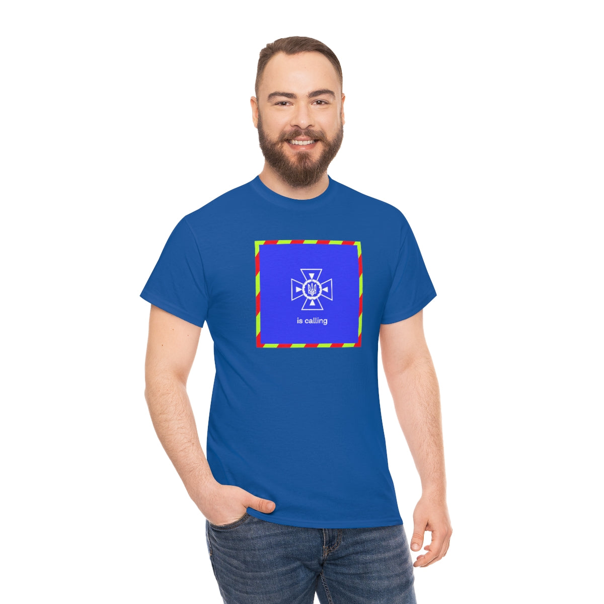 Ukraine's Calling, Square - Doublesided Unisex Tshirt