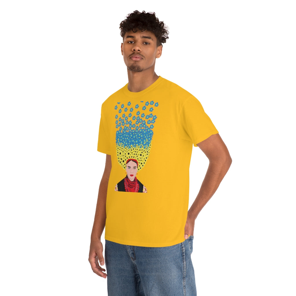 Art Ukraine by Anastasiia Dodul Unisex Cotton T-Shirt