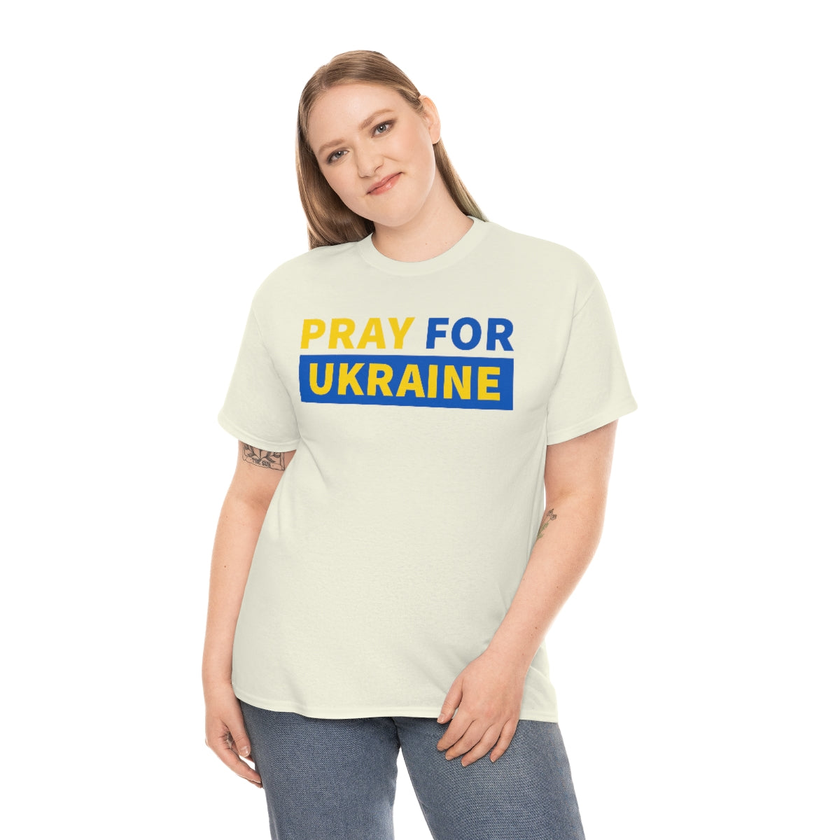 I Believe In Ukraine Unisex Cotton T-Shirt