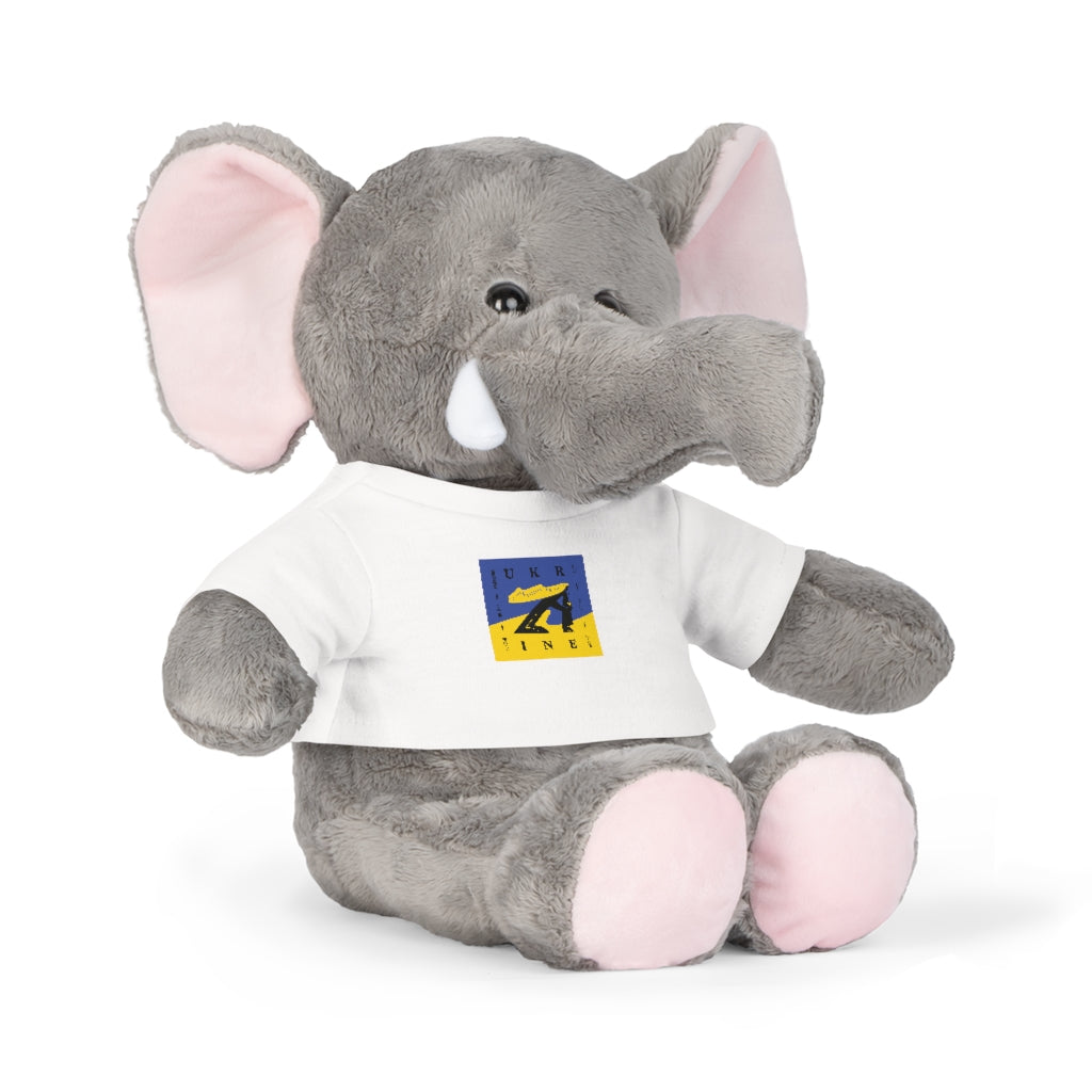 Plush Toy with Ukraine Freedom by Ivan Shkoropad T-Shirt