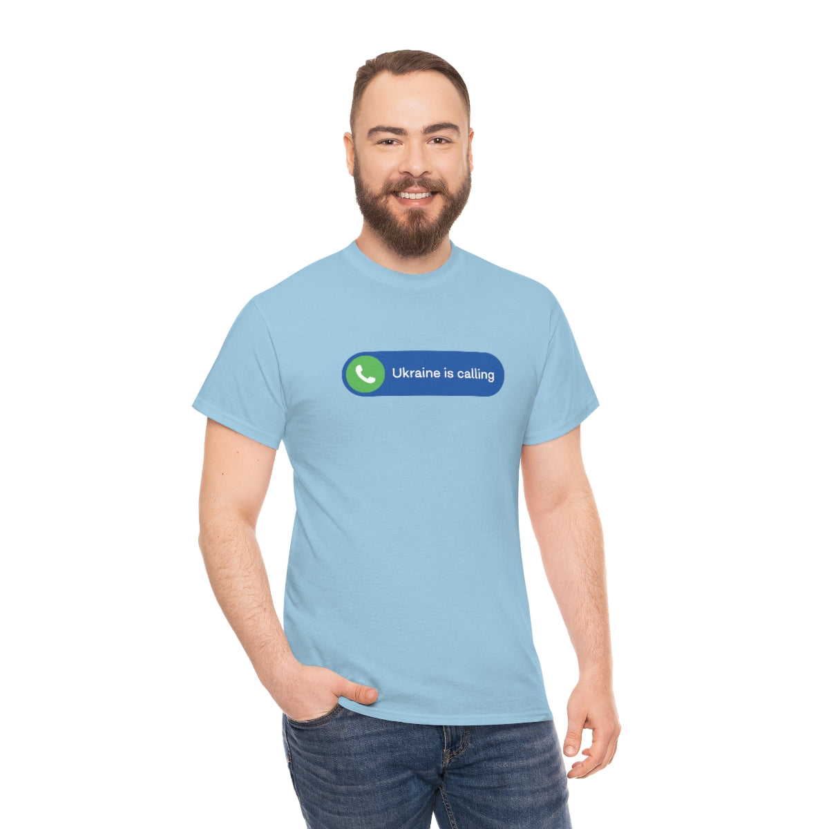 Die Ukraine ruft - Unisex-T-Shirt