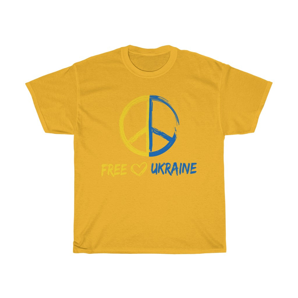 No War In Ukraine Unisex Cotton T-Shirt