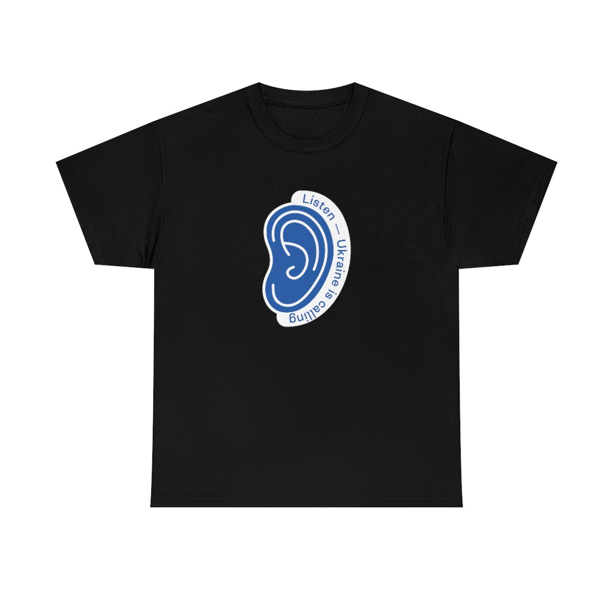 Hören Sie den Anruf der Ukraine - Unisex-T-Shirt