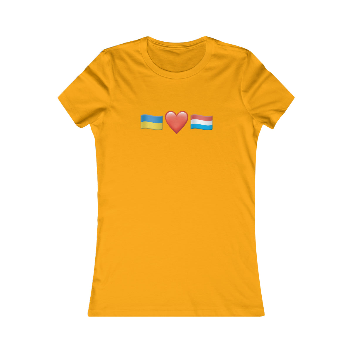 Luxembourg's Support - Women's Favorite Tee