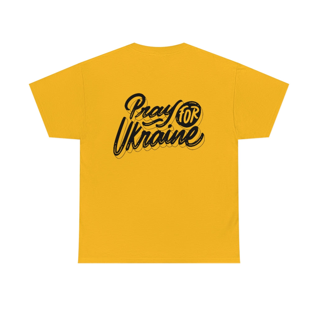 Pray For Ukraine Unisex Cotton T-Shirt
