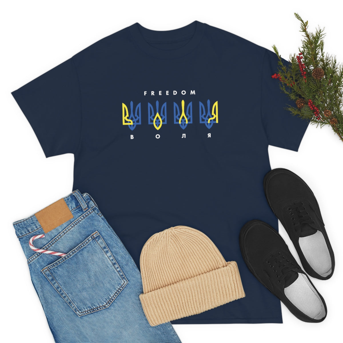 Freedom by Mykola Matviichuk Unisex Cotton T-Shirt