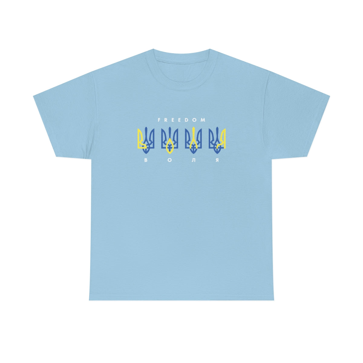 Freedom by Mykola Matviichuk Unisex Cotton T-Shirt
