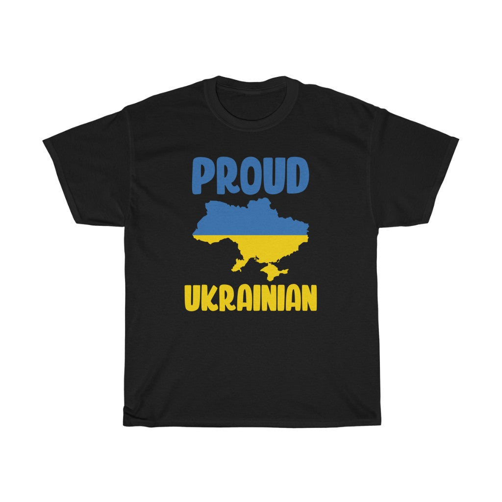 I Stand With Ukraine Unisex Cotton T-Shirt