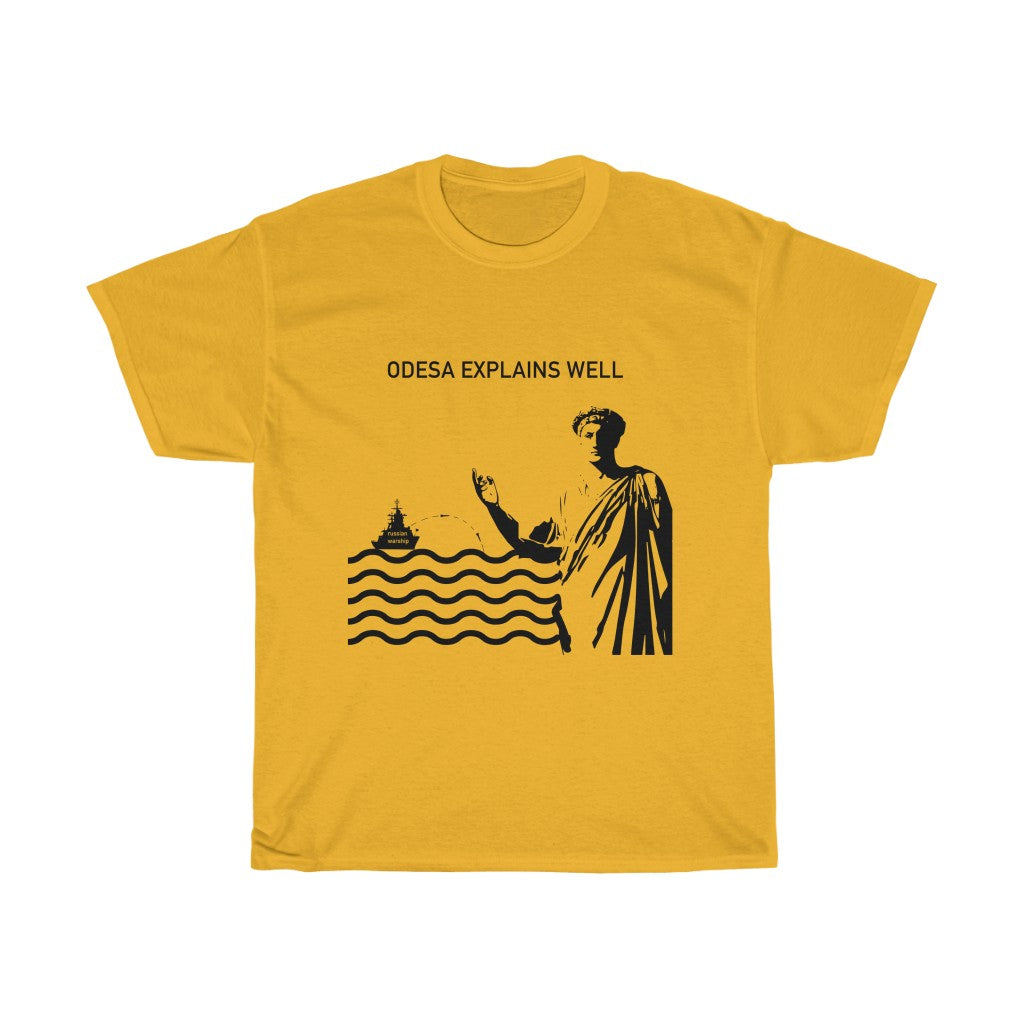 ODESA by Natasha Lobach4 Unisex Cotton T-Shirt
