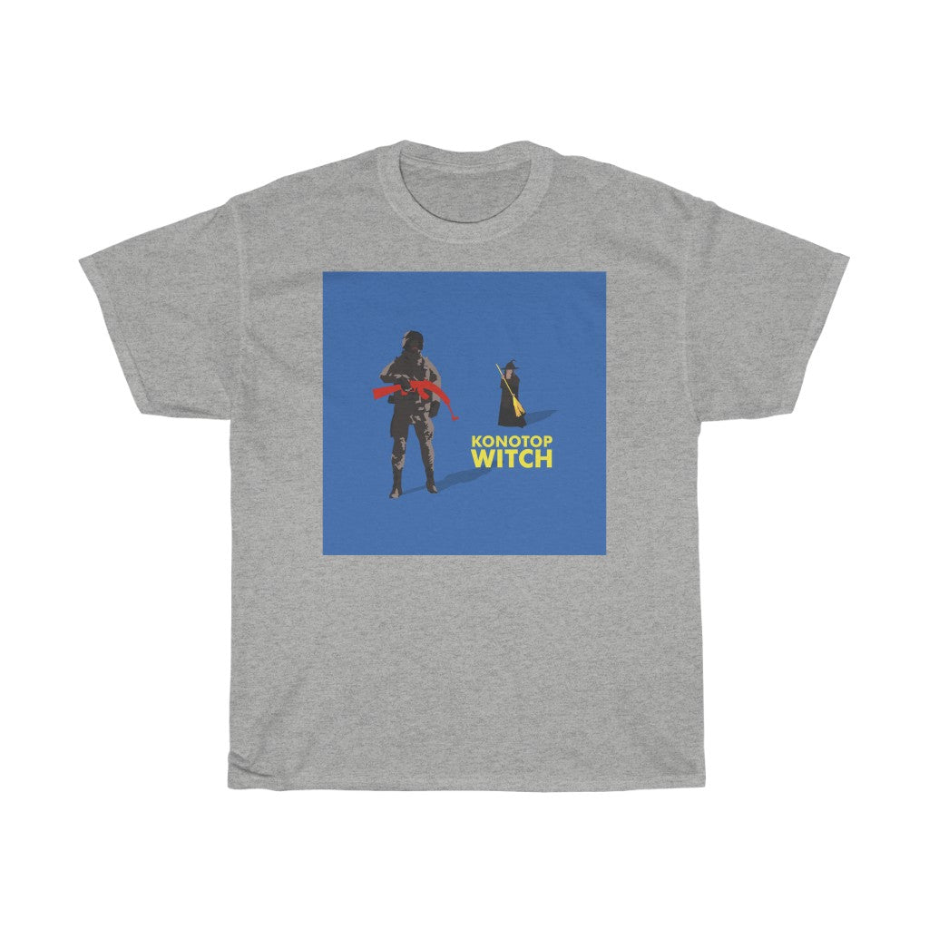 Konotop Witch by Mykola Matviichuk Unisex Cotton T-Shirt