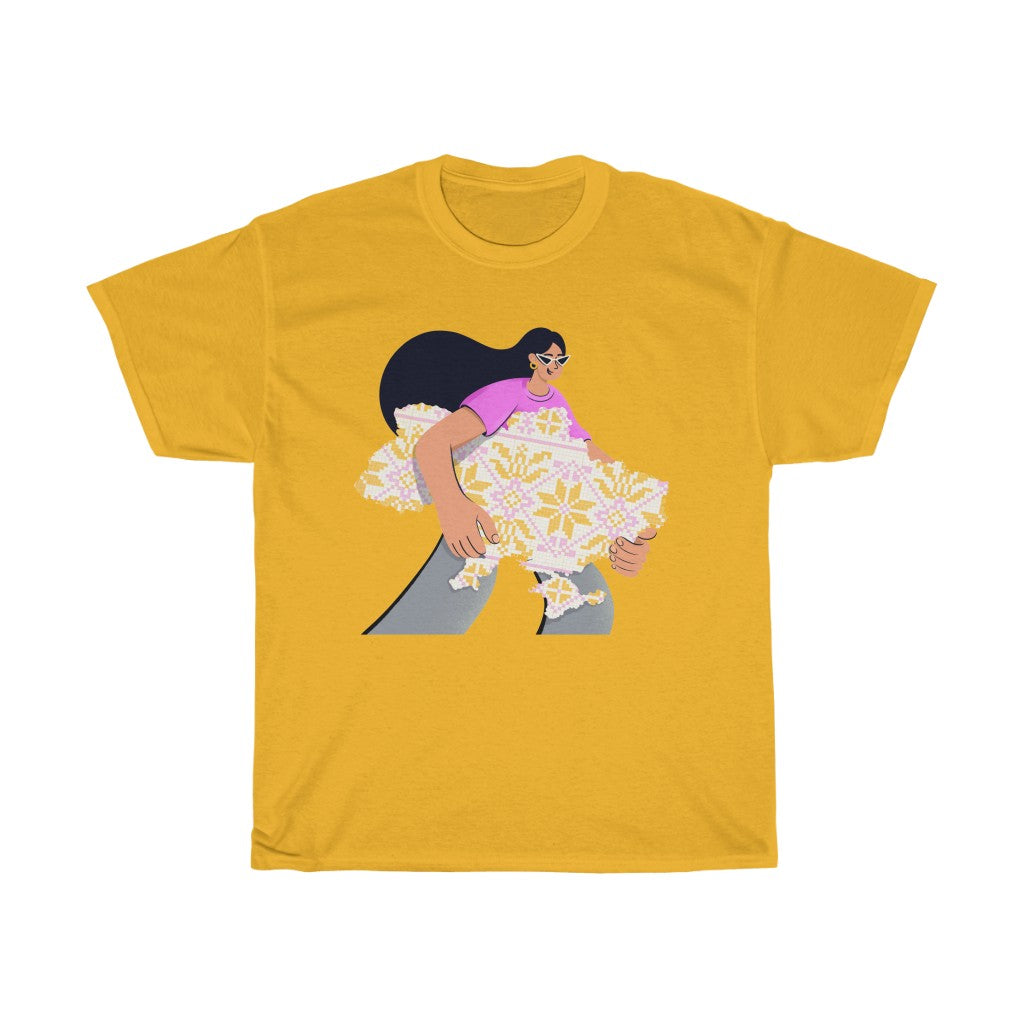 Ukraine by Polina Unisex Cotton T-Shirt