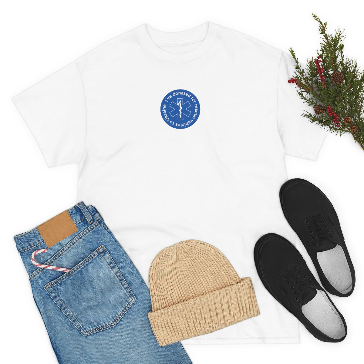 Gespendet minimalistisch - Unisex T-Shirt