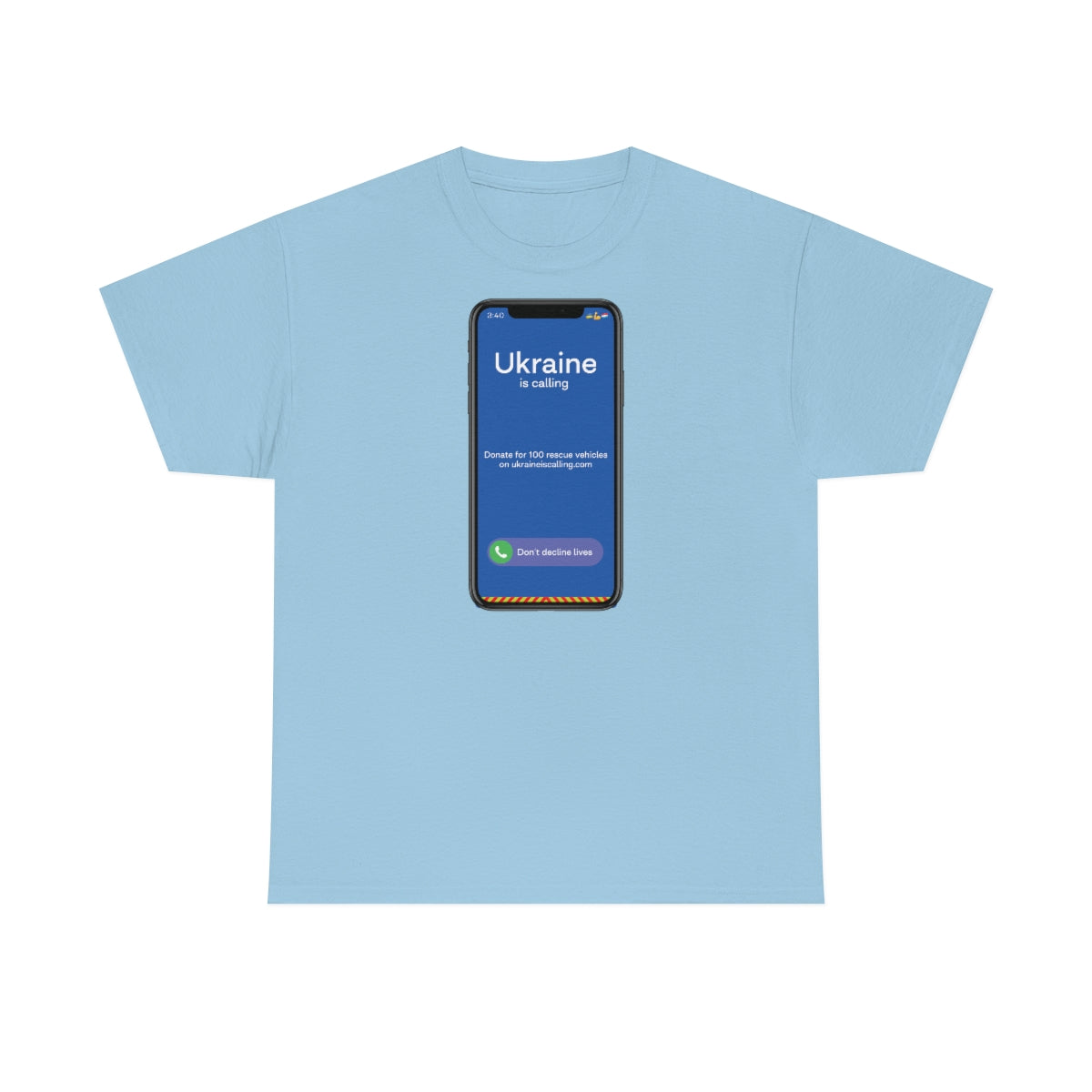 Ukraine Is Calling Screenshot - Unisex Tshirt
