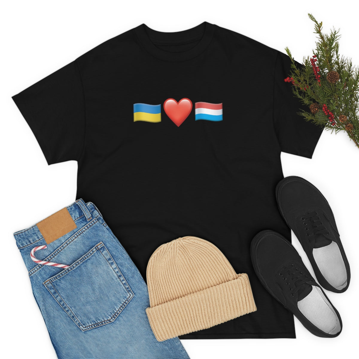 Luxembourg's Support - Unisex Tshirt
