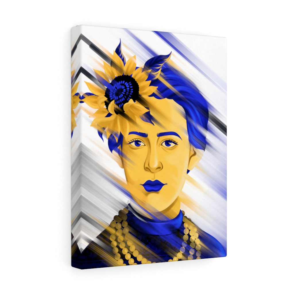 Proud Ukraine Satin Canvas