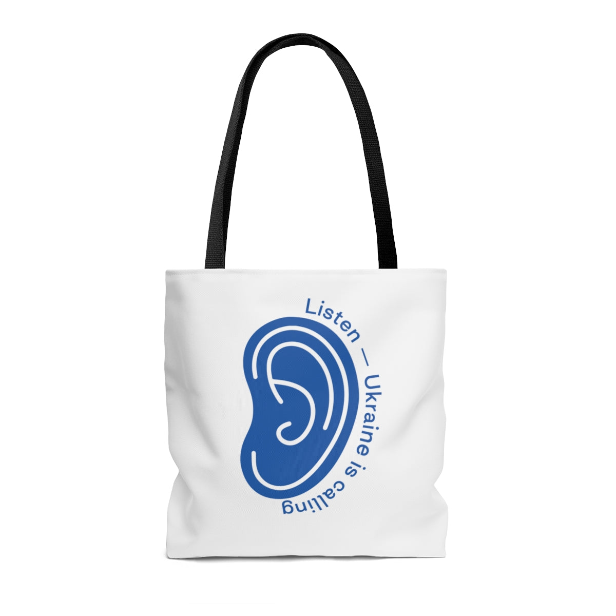 Listen To Ukraine's Call - Tote Bag