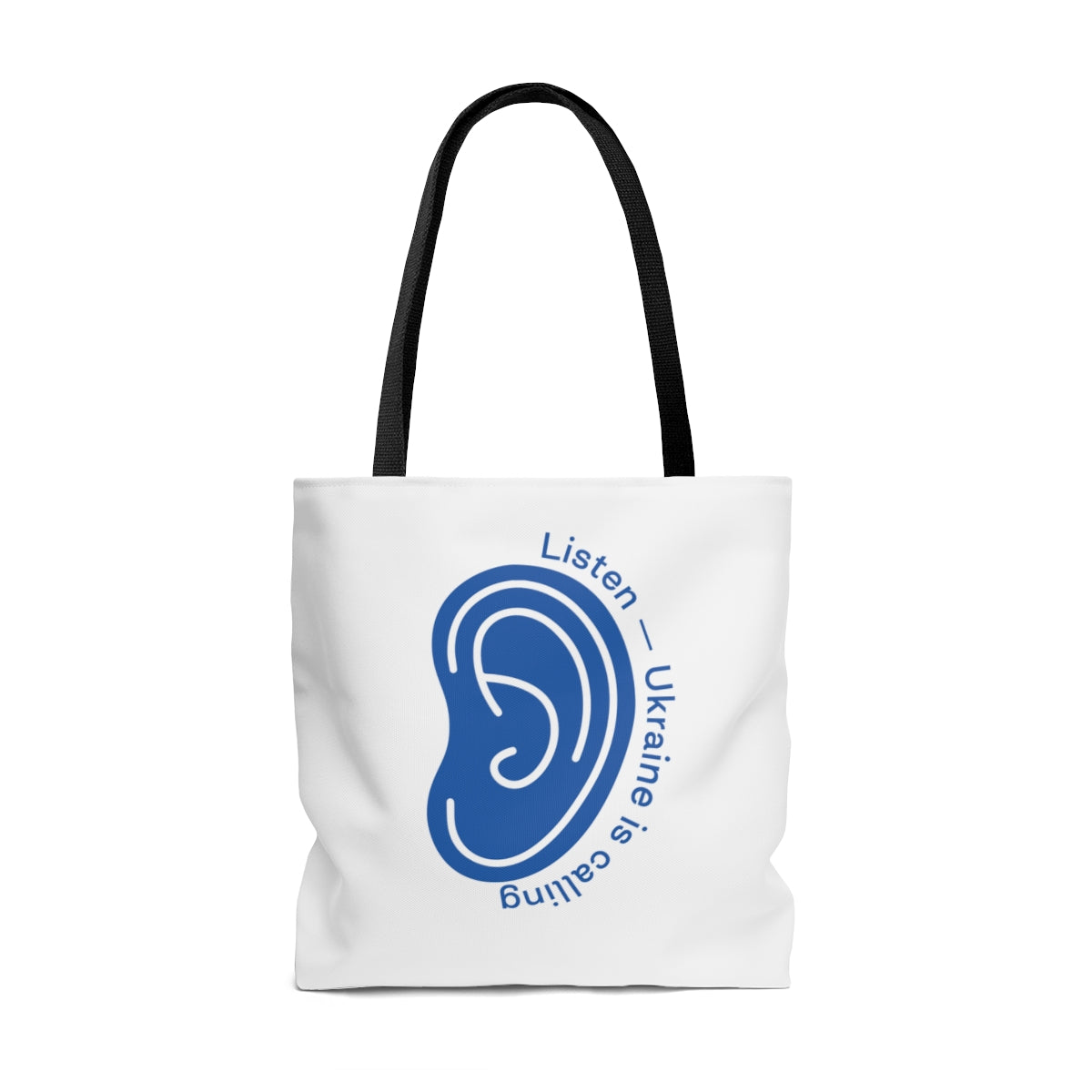 Listen To Ukraine's Call - Tote Bag