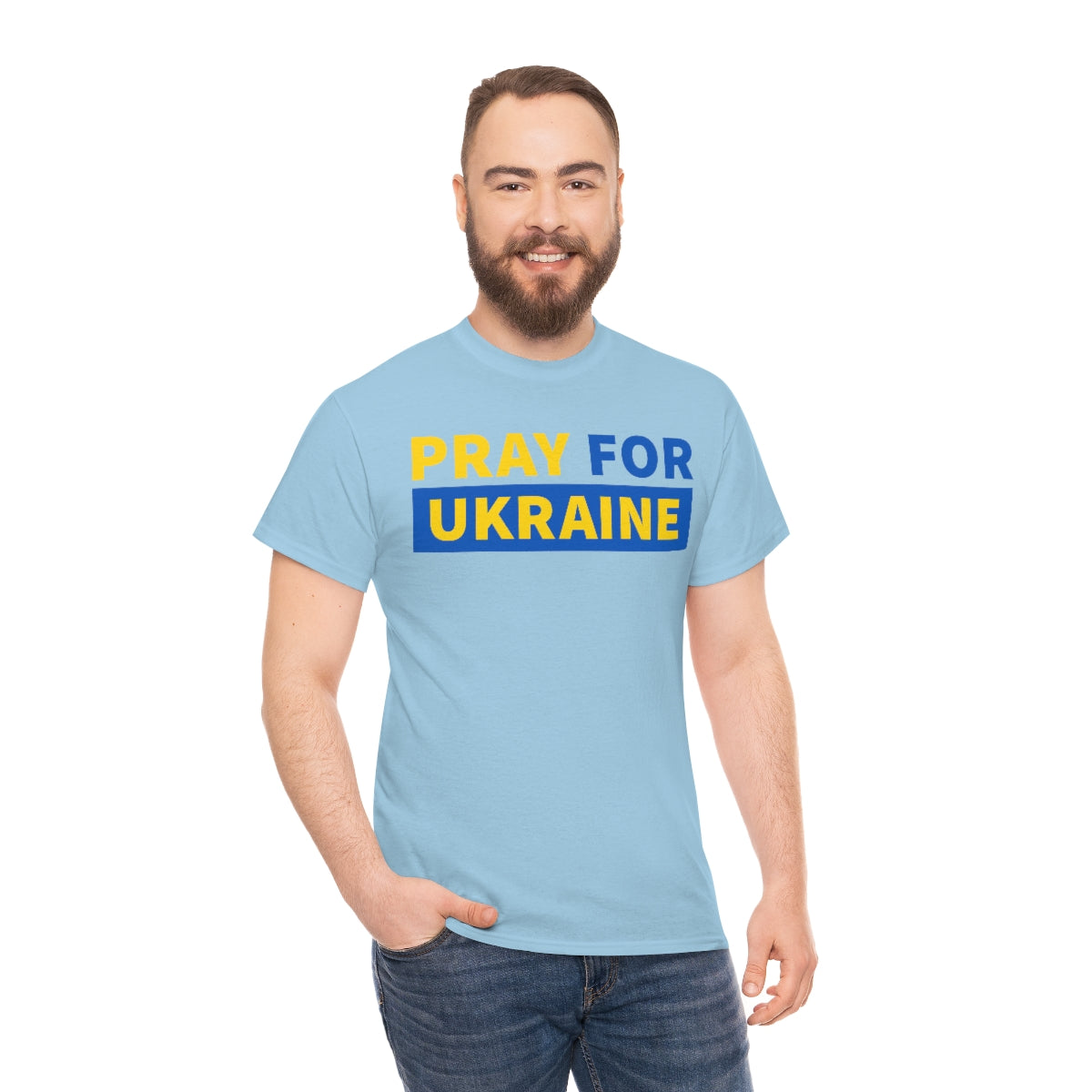 I Believe In Ukraine Unisex Cotton T-Shirt