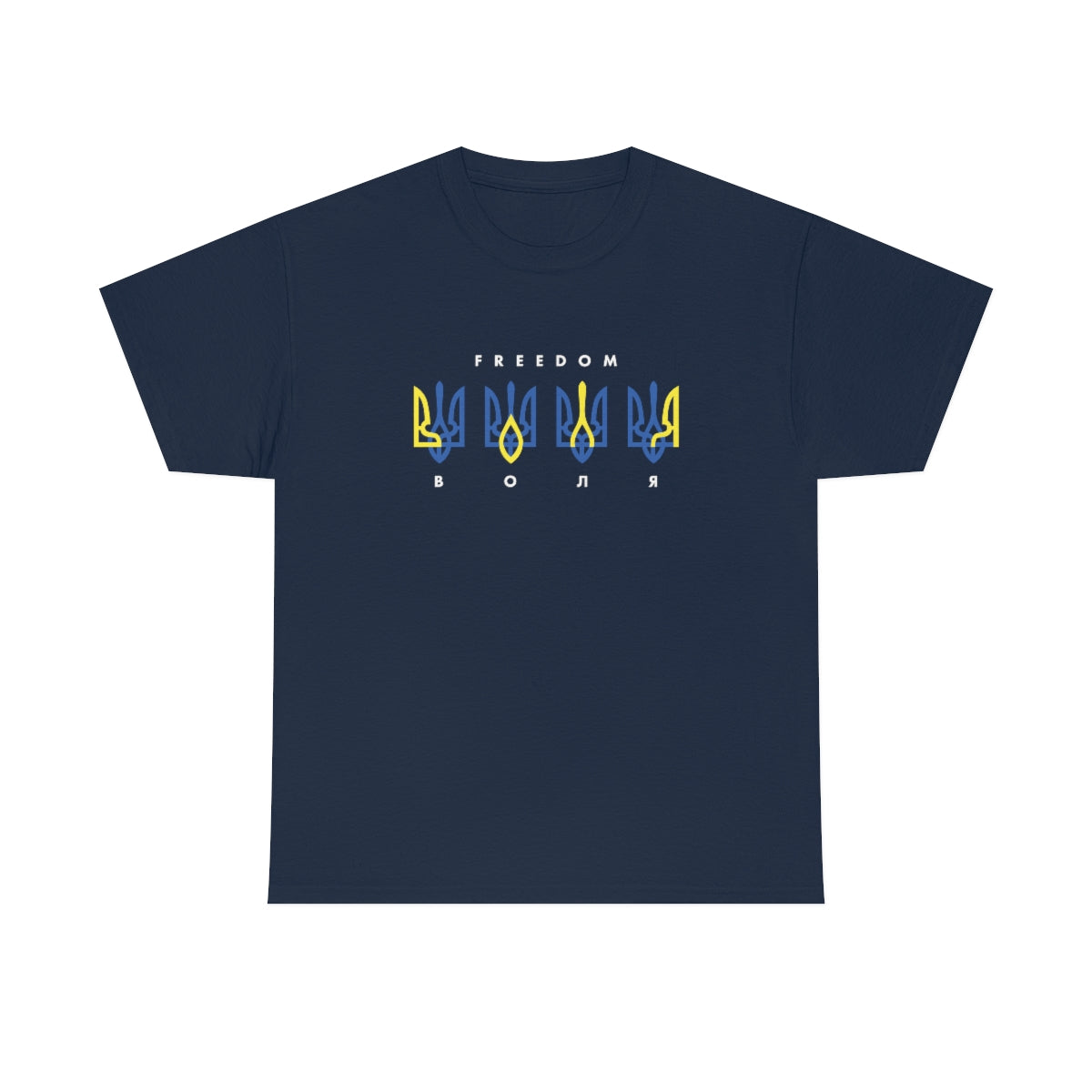 Freedom by Mykola Matviichuk Unisex Cotton T-Shirt