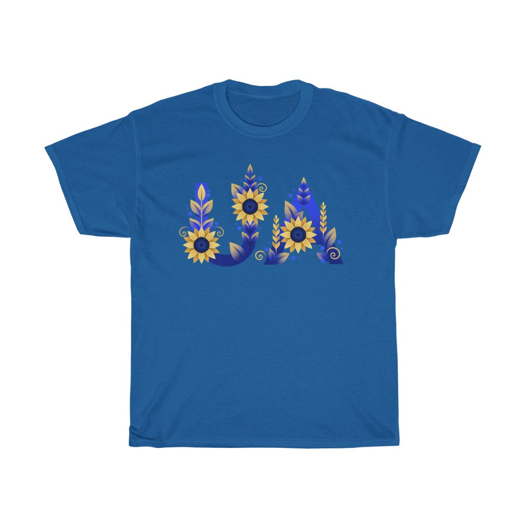 UA by Polina Skurykhina Unisex-Baumwoll-T-Shirt