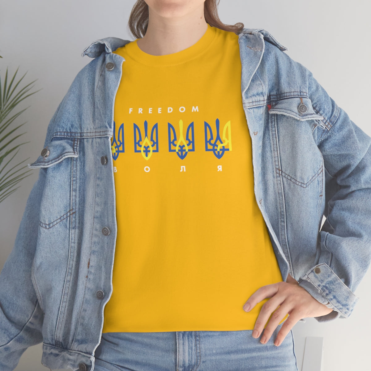 Freedom by Mykola Matviichuk Unisex Cotton T-Shirt