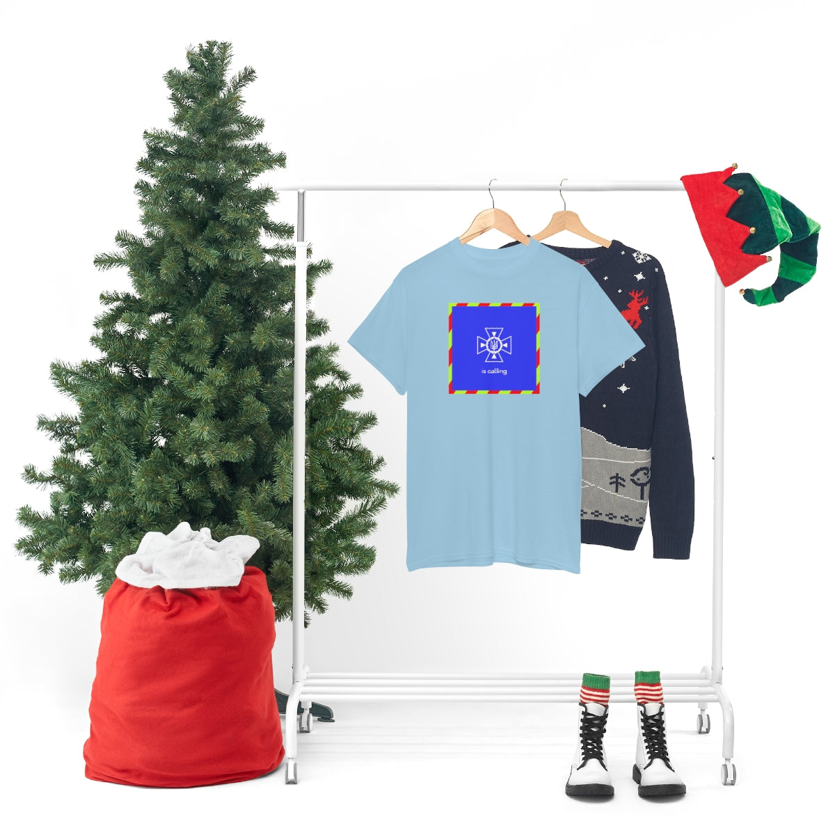 Ukraine's Calling, Square - Doublesided Unisex Tshirt