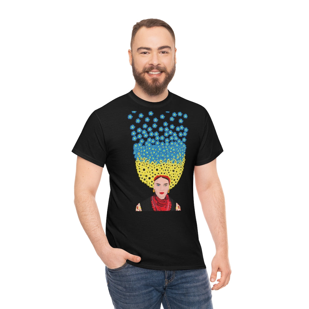 Art Ukraine by Anastasiia Dodul Unisex Cotton T-Shirt