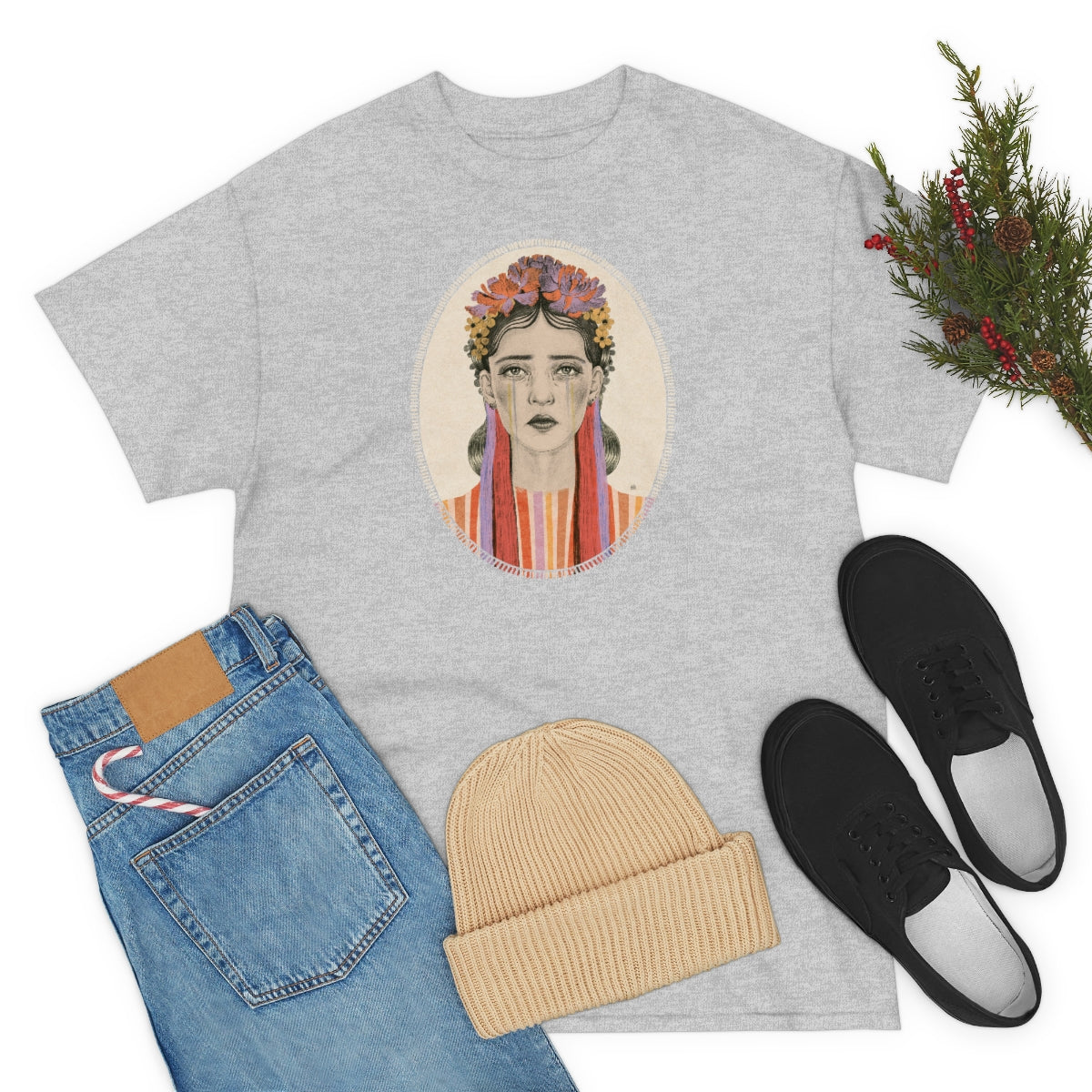 Ukrainian Girls by Żaneta Antosik Unisex Cotton T-Shirt