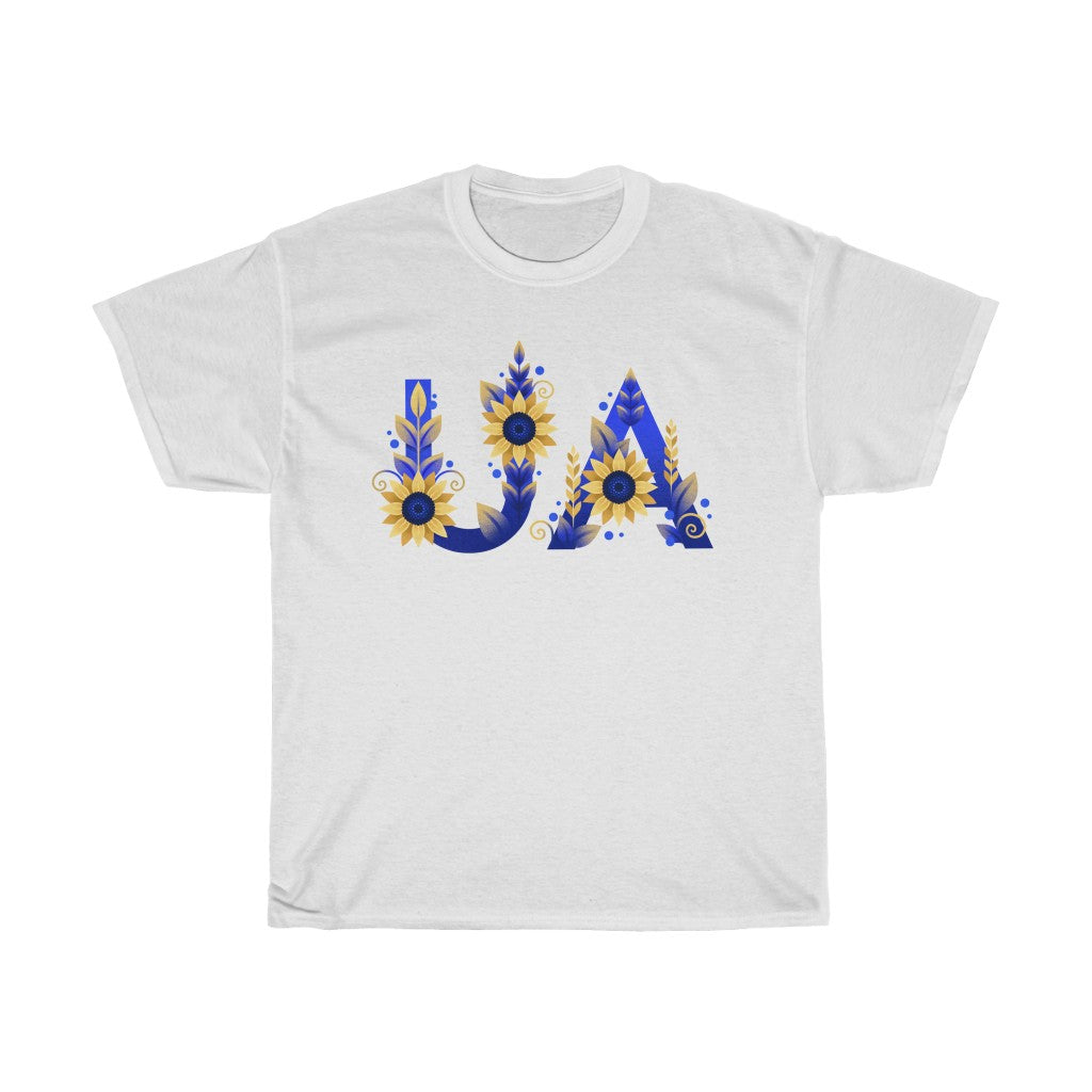 UA by Polina Skurykhina Unisex-Baumwoll-T-Shirt