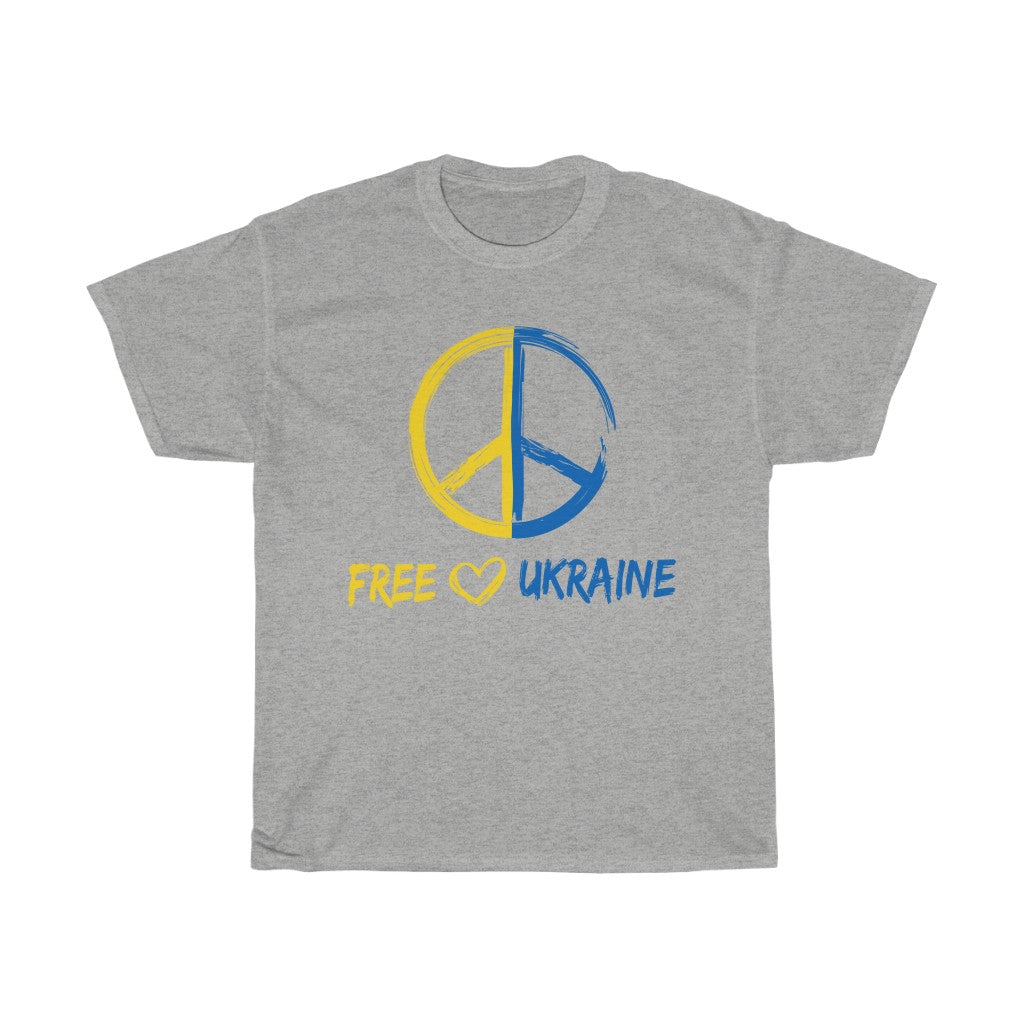 No War In Ukraine Unisex Cotton T-Shirt