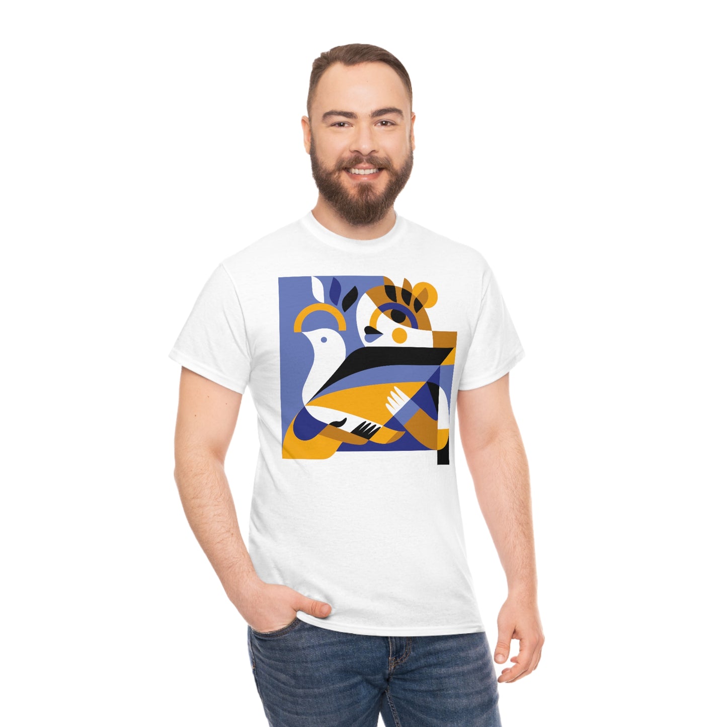Peace Please Ukraine by Pola Lisowicz Unisex Cotton T-Shirt