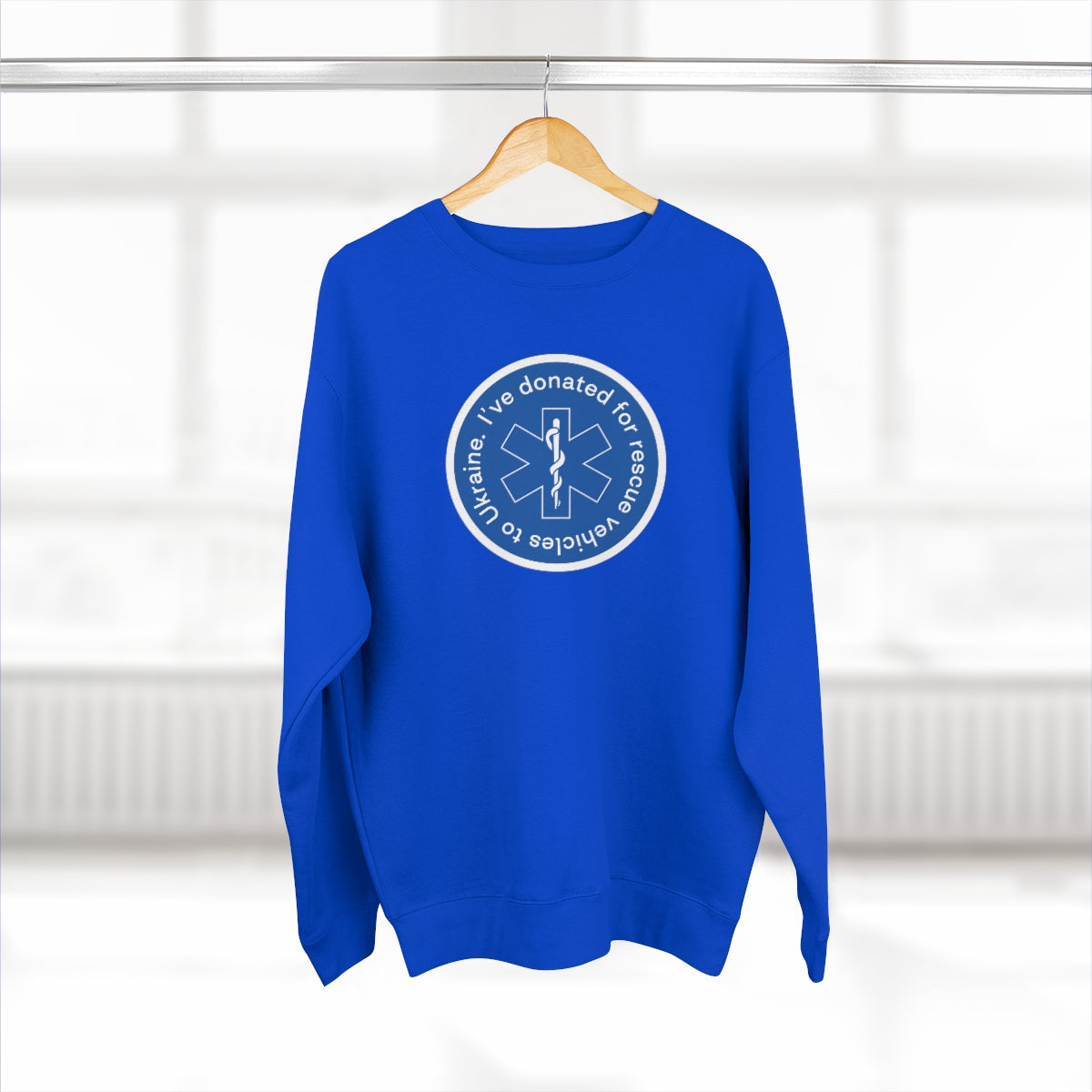 Donated - Unisex Premium Crewneck Sweatshirt