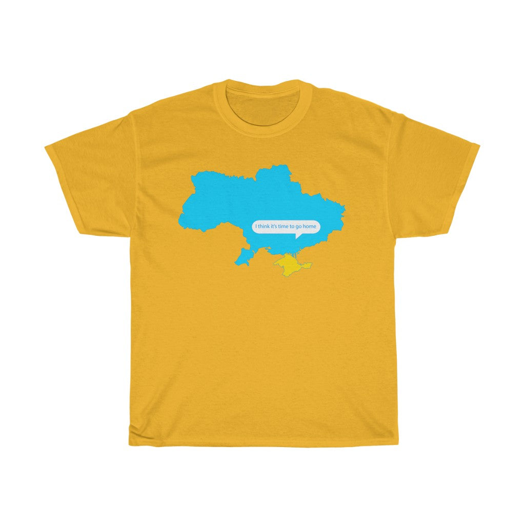 Crimea Ukraine by Oksana Fedko Unisex Cotton T-Shirt