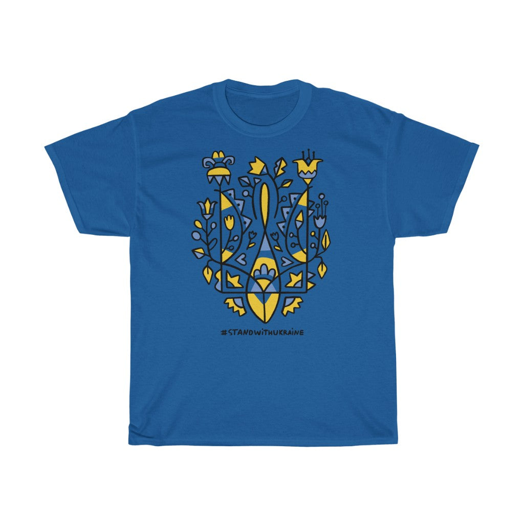 Fight For Ukraine Unisex Cotton T-Shirt