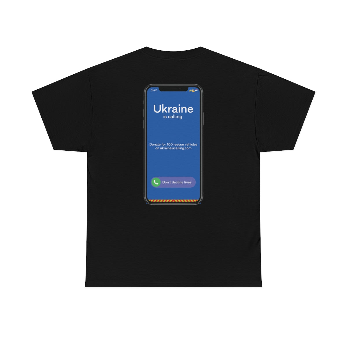 Luxemburgs Unterstützung - doppelseitiges Unisex-T-Shirt