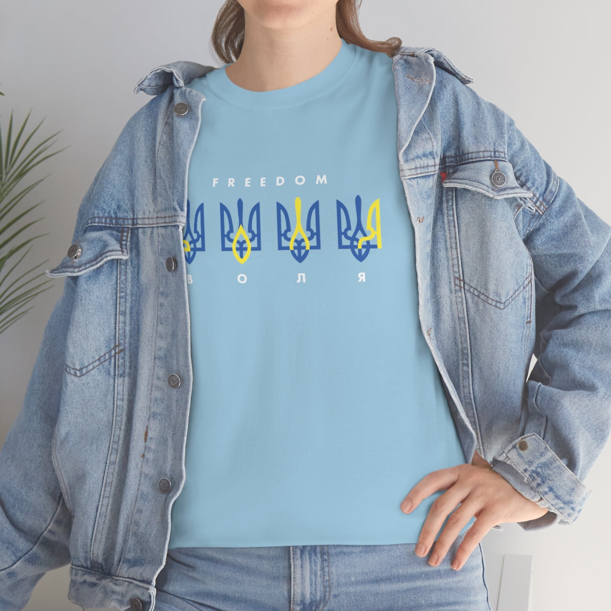 Freedom by Mykola Matviichuk Unisex Cotton T-Shirt