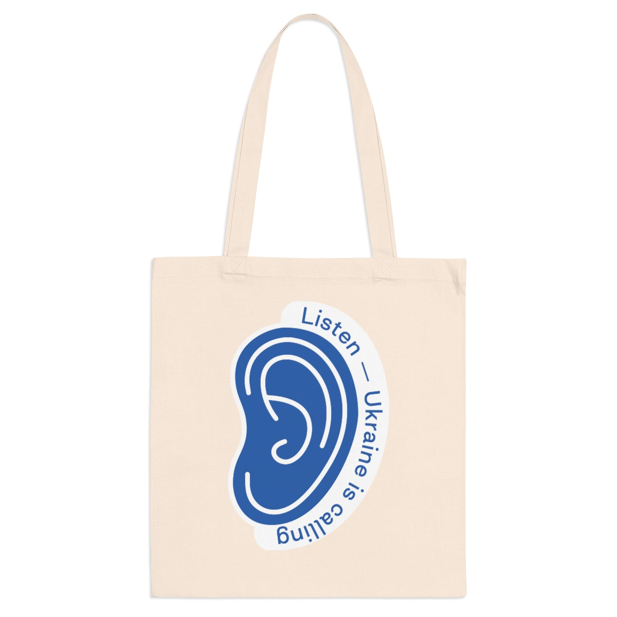 Listen To Ukraine's Call - Tote Bag