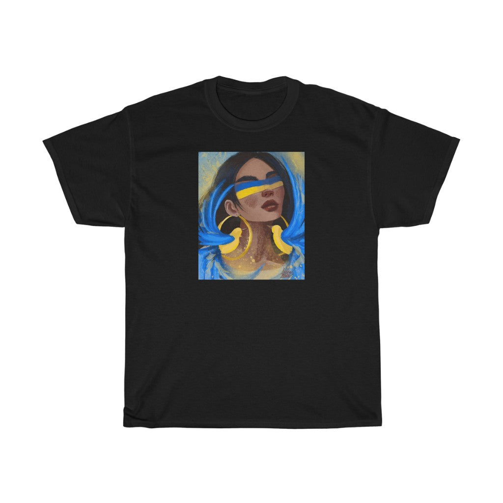 UKRAINE by Daria Pavliuk Unisex Cotton T-Shirt