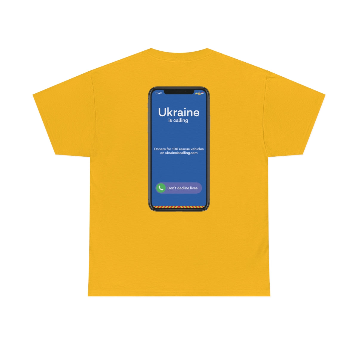 Luxemburgs Unterstützung - doppelseitiges Unisex-T-Shirt