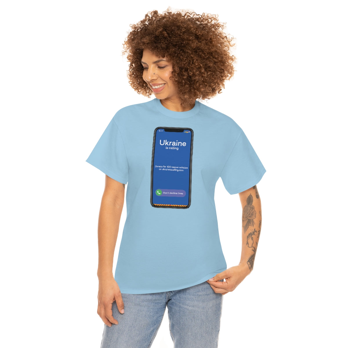 Ukraine Is Calling Screenshot - Unisex Tshirt