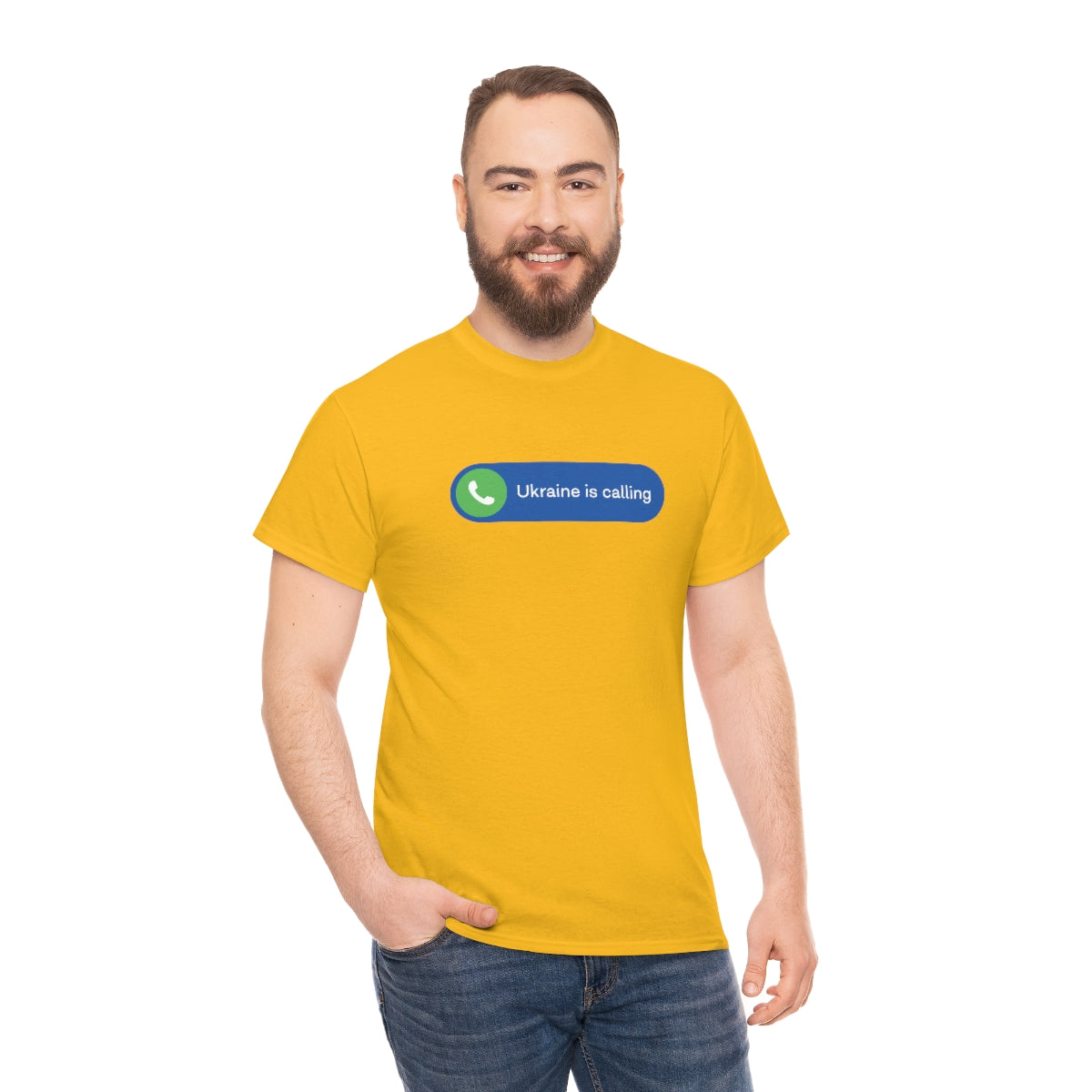 Die Ukraine ruft - Unisex-T-Shirt