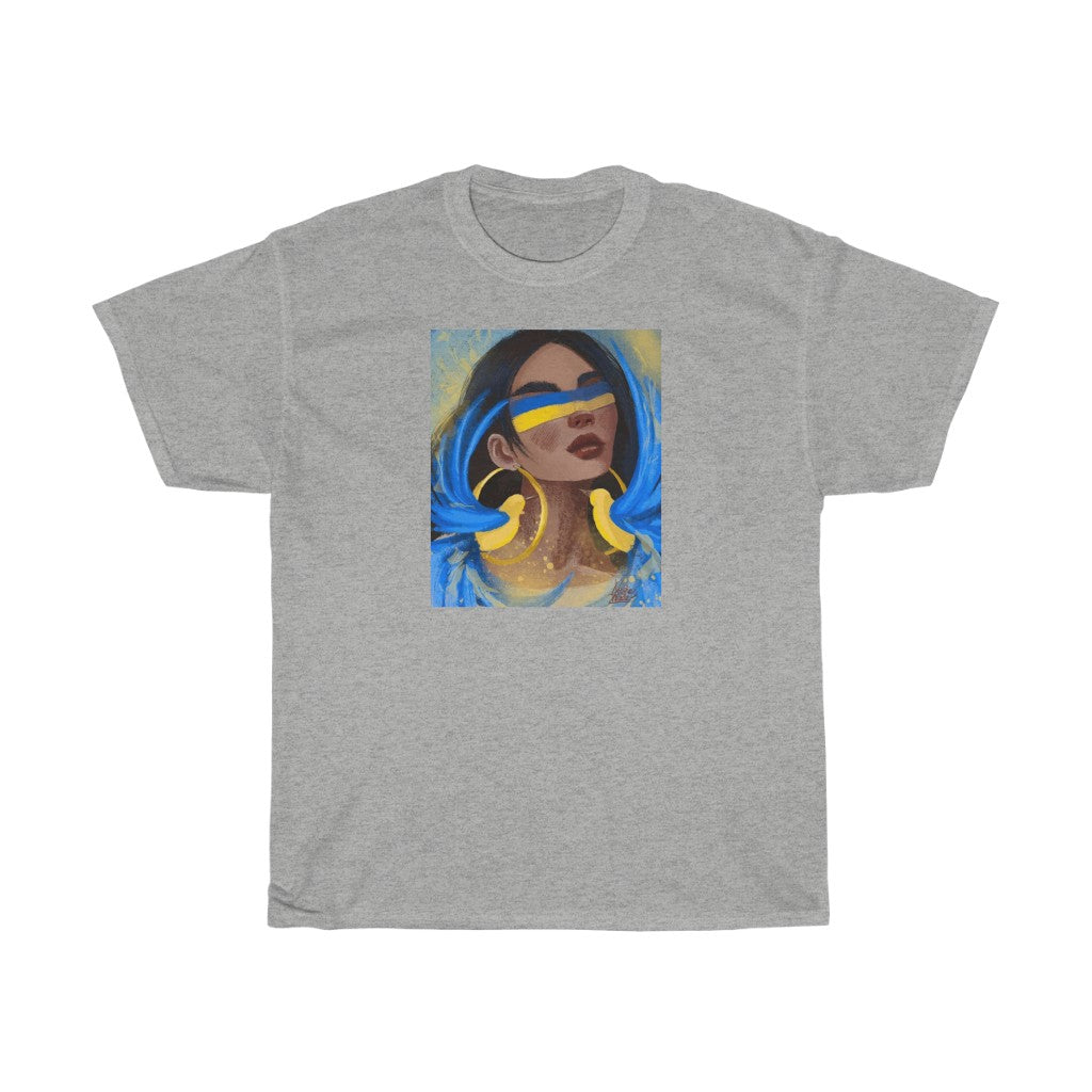 UKRAINE by Daria Pavliuk Unisex Cotton T-Shirt