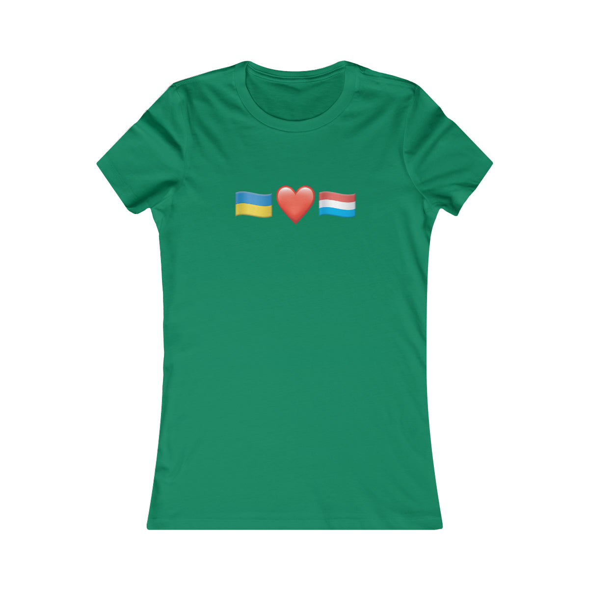 Luxembourg's Support - Women's Favorite Tee