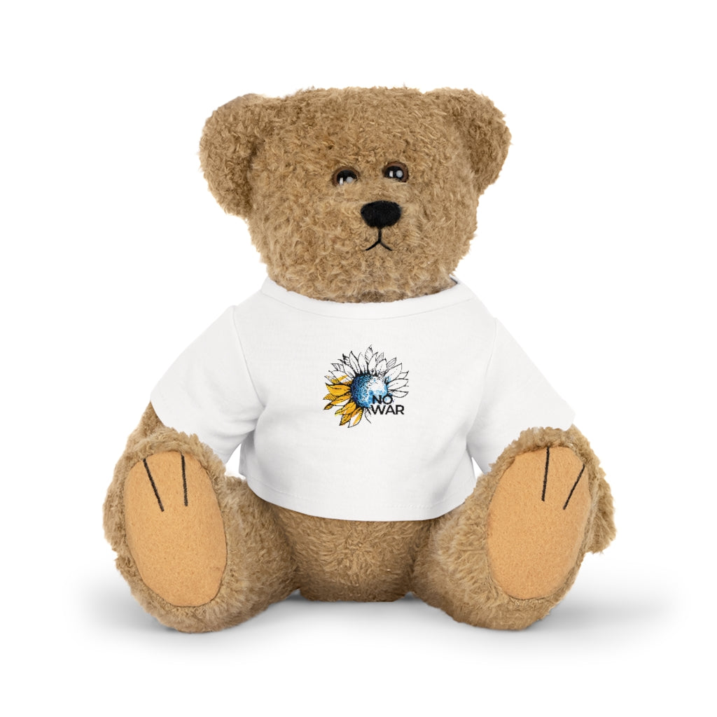Plush Toy with Sunflower T-Shirt