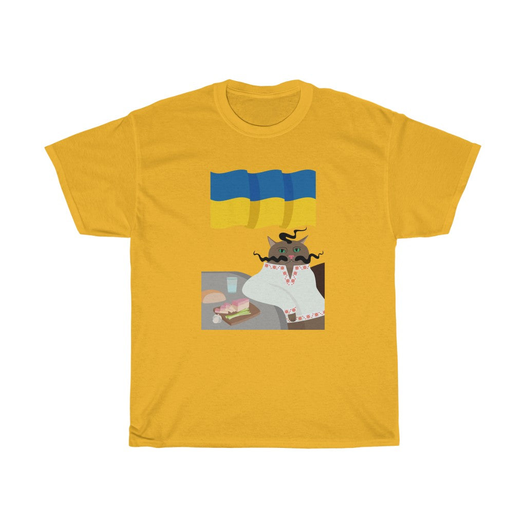 Pan Stepan by Karina Vitvitska Unisex Cotton T-Shirt