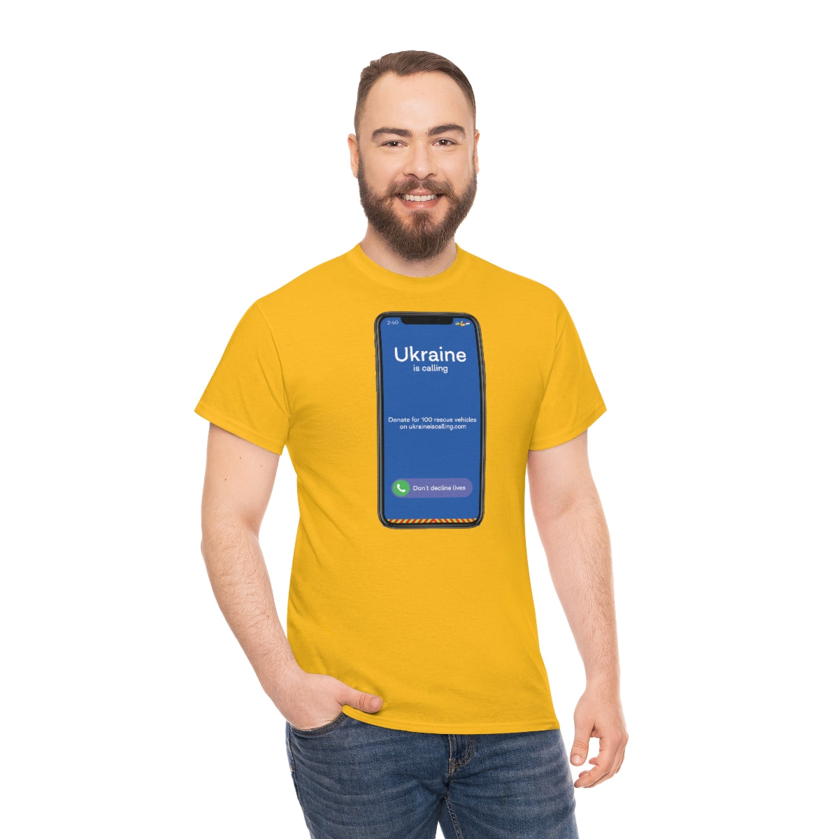 Ukraine Is Calling Screenshot - Unisex Tshirt