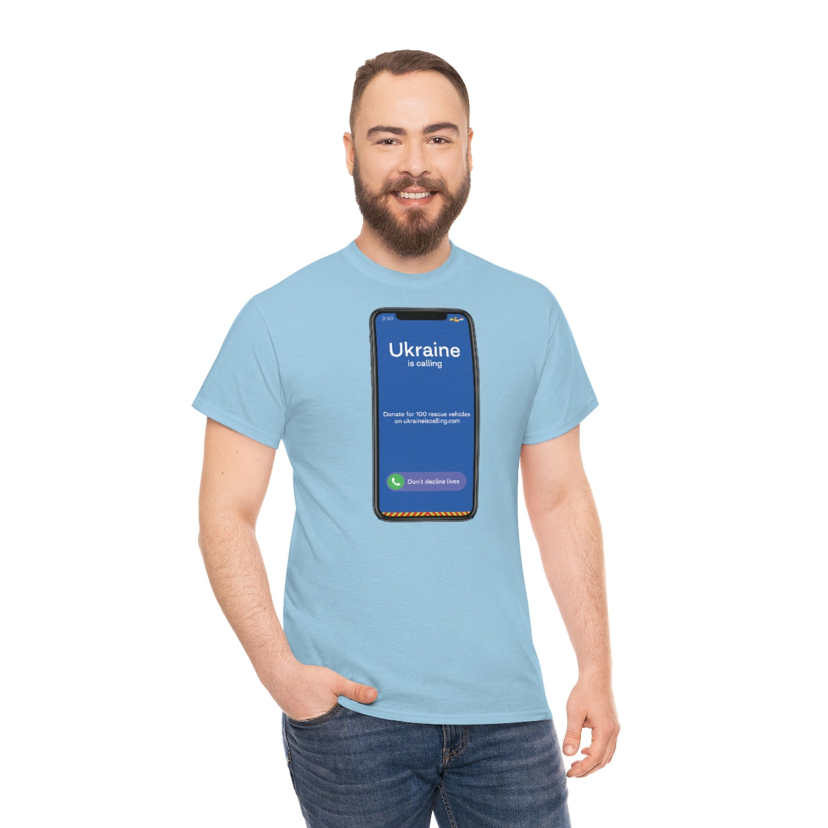 Ukraine Is Calling Screenshot - Unisex Tshirt