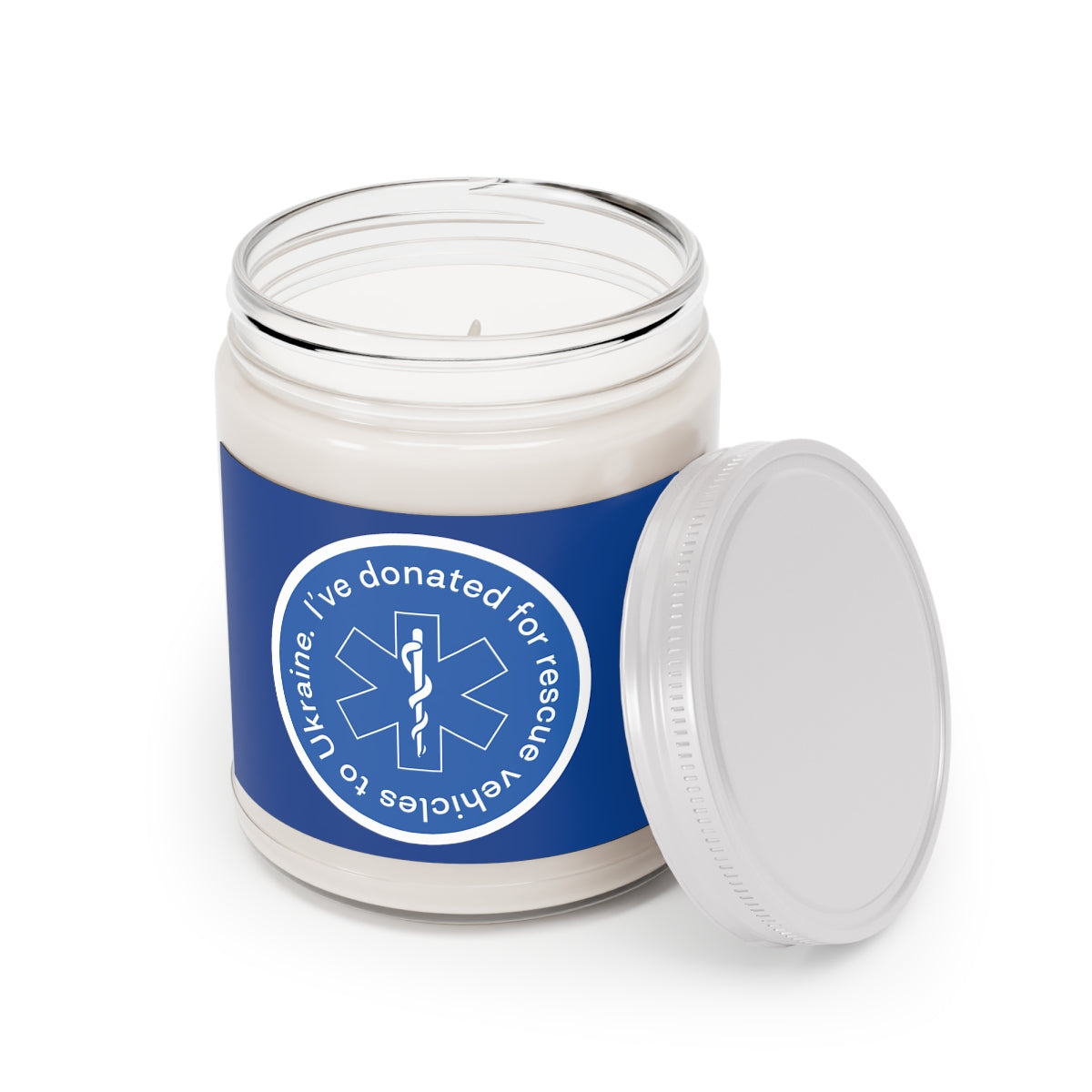 Donated - 100% Ecological Soy Wax Scented Candle (lasts 50-60h)