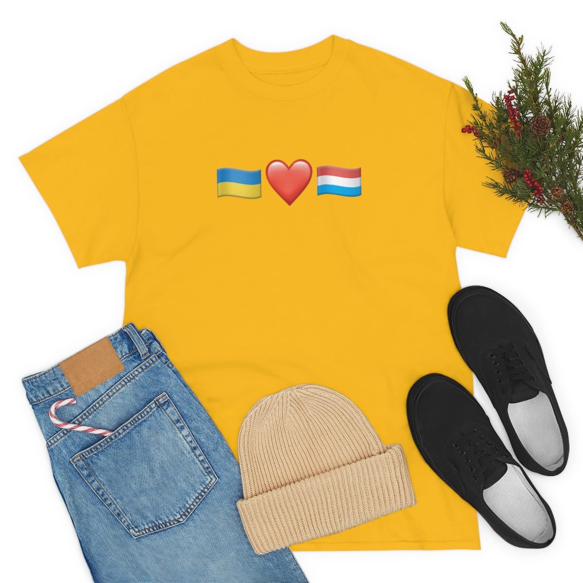 Luxembourg's Support - Unisex Tshirt