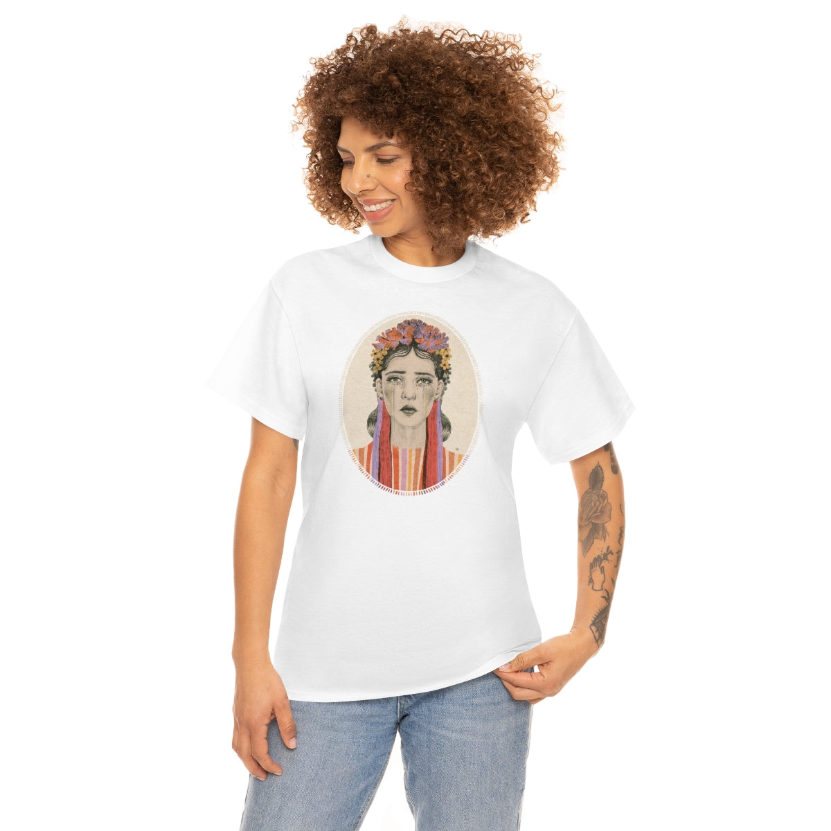 Ukrainian Girls by Żaneta Antosik Unisex Cotton T-Shirt